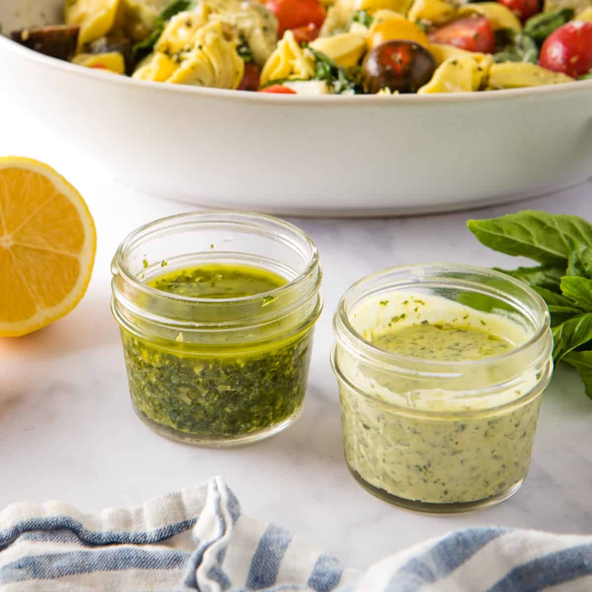 Pesto Vinaigrette: Versatile, Vegan, & Gluten-Free